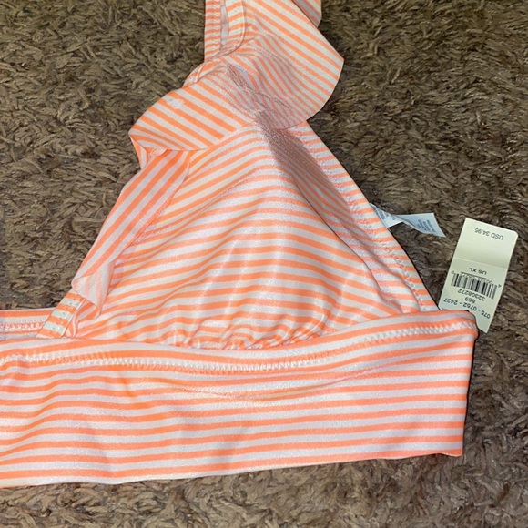 Aerie ruffle longline bikini top - Picture 6 of 10